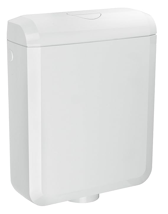 Cornat Spülkasten LEDA NEW, weiß / Zweimengenspülung / Toilettenspülung / Aufputzspülkasten / Toilette / Badezimmer / SPK1400