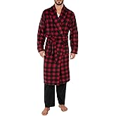 IZOD Men's Micro Sueded Robe