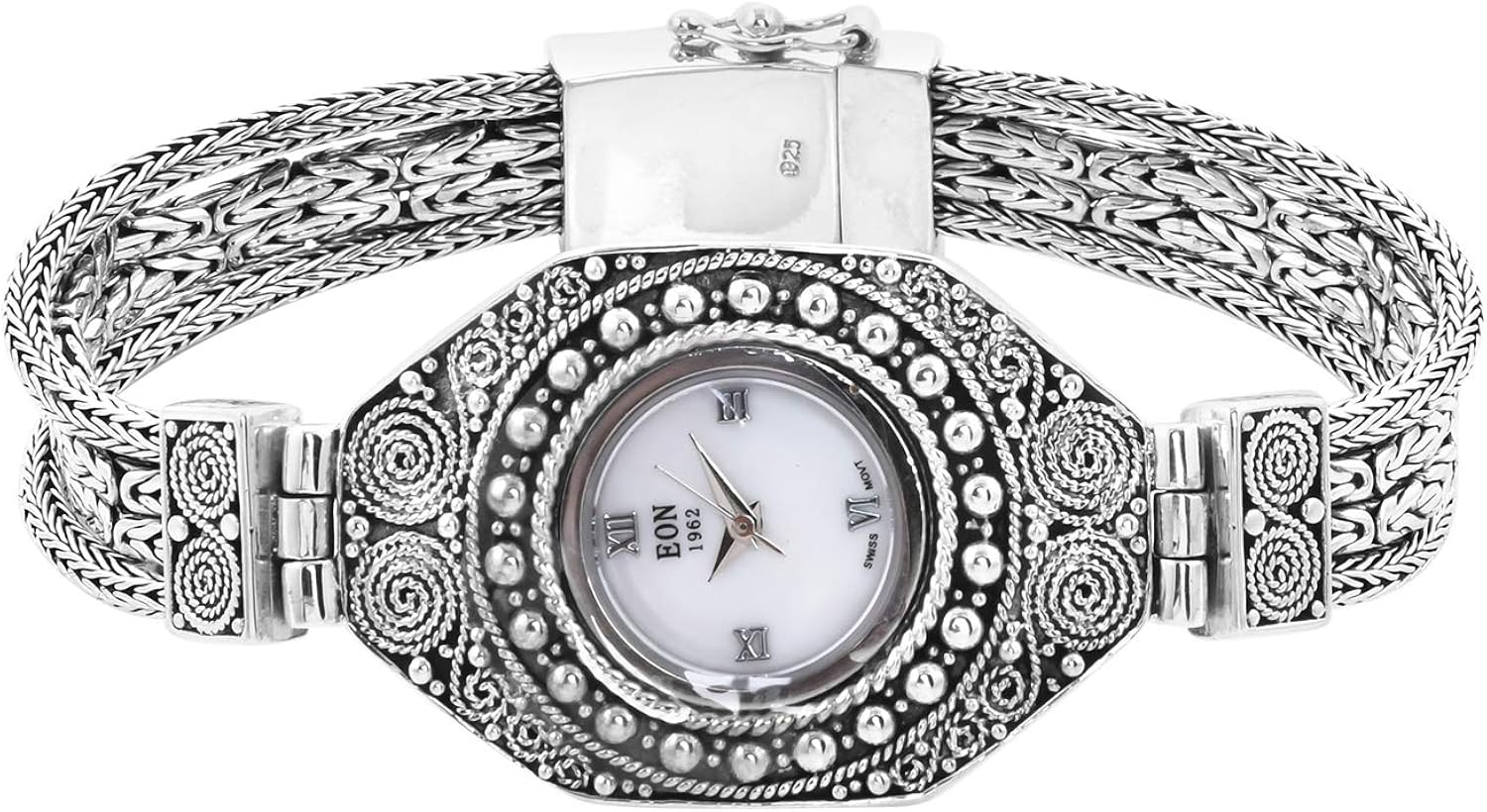 Royal Bali Collection EON 1962 Swiss Movement Water Resistant 4 Row