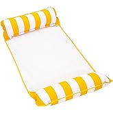 Aqua 4-in-1 Monterey Hammock Pool Float &amp; Water Hammocks &ndash; 2-3-4 Multipacks &ndash; Multiple Colors/Styles &ndash; for Adults and Kids Floating