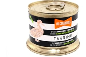 Duck Magret & Foie Gras with Green Peppercorns - Terrine de magret et Foie gras de Canard au poivre vert
