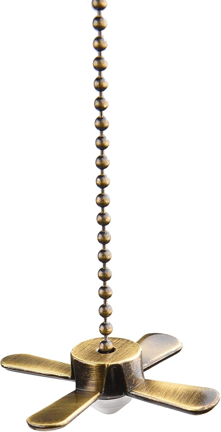 Light and Fan Pull Chain, Fan Pull Chain (12.5 inches), Light Pull Chain (13.6 inches) - Image 5