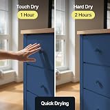 Hemway Night Sky Blue Chalk Paint 1L Matt Finish Furniture & Walls view 7