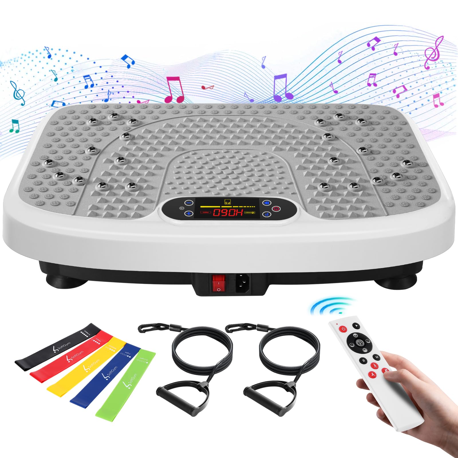 thumbnail interactive-video image 1 of LifePro Vibration Plate Exercise Machine – Oscillating, 2023 Model, Remote & LED, Weight Loss & Lymphatic Drainage, Bronze 1 of 2
