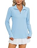 LOMON Women's Long Sleeve Shirts UPF 50+ Sun