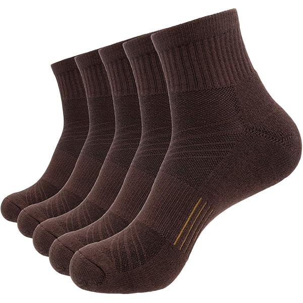 HaloYIYI Men's Performance Cotton Cushioned Athletic No-Show Socks Low Cut Ankle