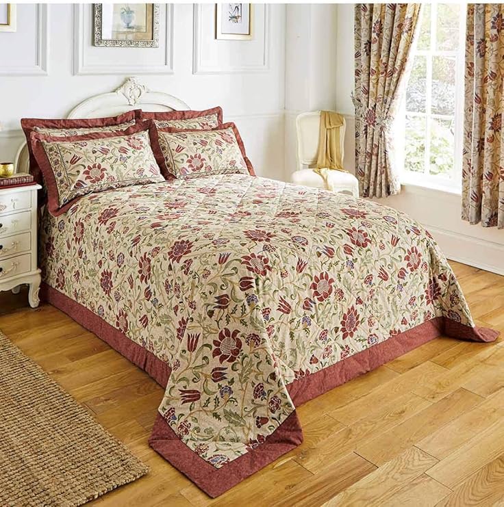 VANTONA Galiana Throwover Bedspread Multi Double Amazon.co.uk Kitchen