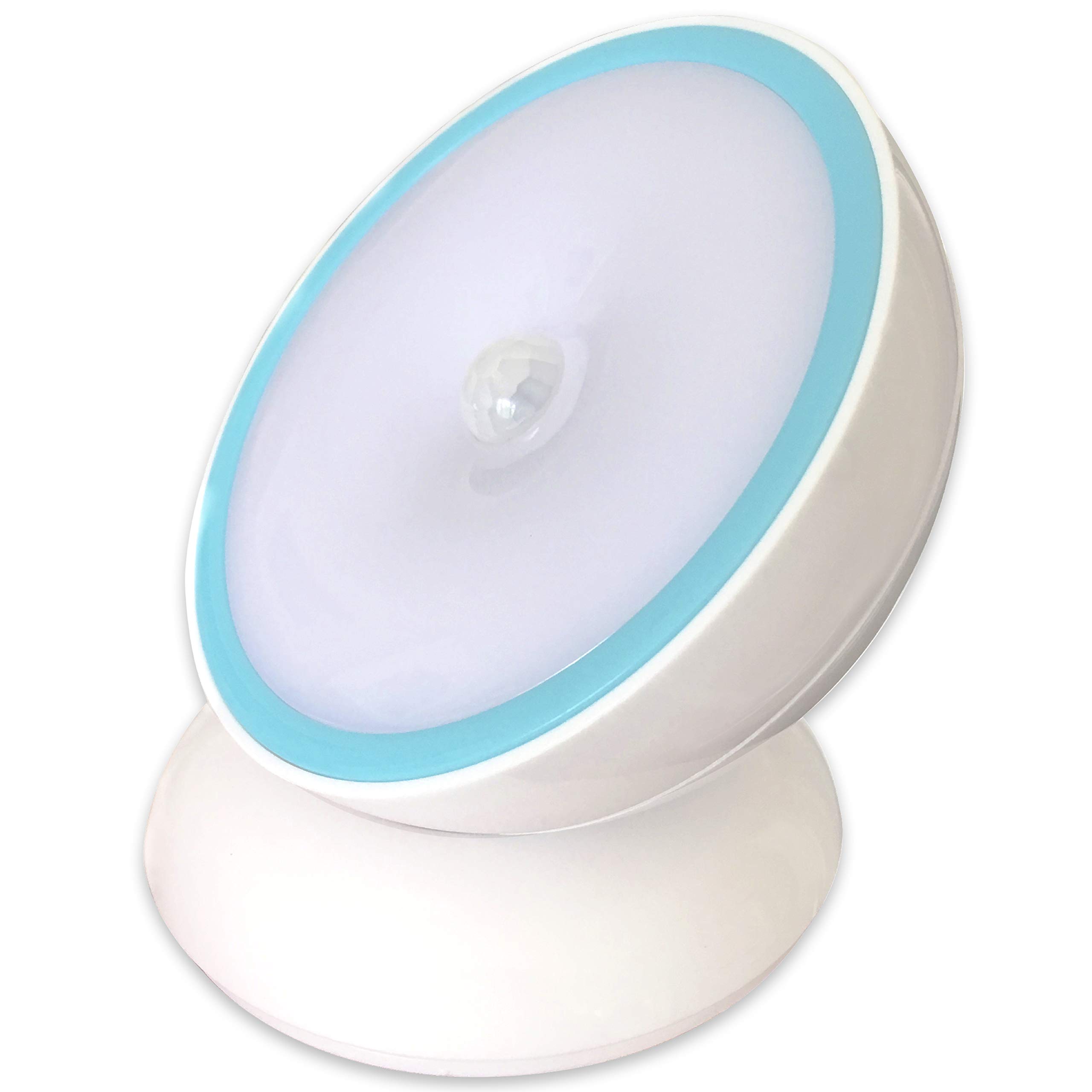 Cruise On Motion-Activated Battery LED Light with Magnetic Base, 360° Rotating Night Lamp for Closets, Bathrooms, Hallways & Cabinets, Wireless, Easy Install, Auto Sensor for Hands-Free Illumination