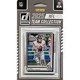 Denver Broncos 2025 Donruss Factory Sealed 11 Card Team Set Featuring Bo Nix 2nd Year Card and Hall of Famer John Elway with Rated Rookie Cards of RJ Harvey, Pat Bryant and Jahdae Barron Plus
