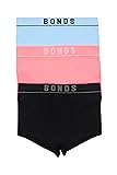 Bonds Women's Seamless Stretch Rib Boyfit High Rise