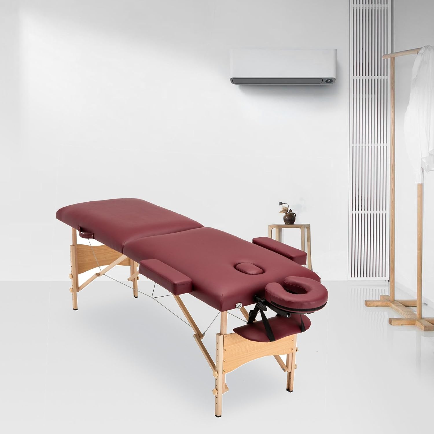 Uenjoy Folding Massage Table 84'' Professional Massage Bed