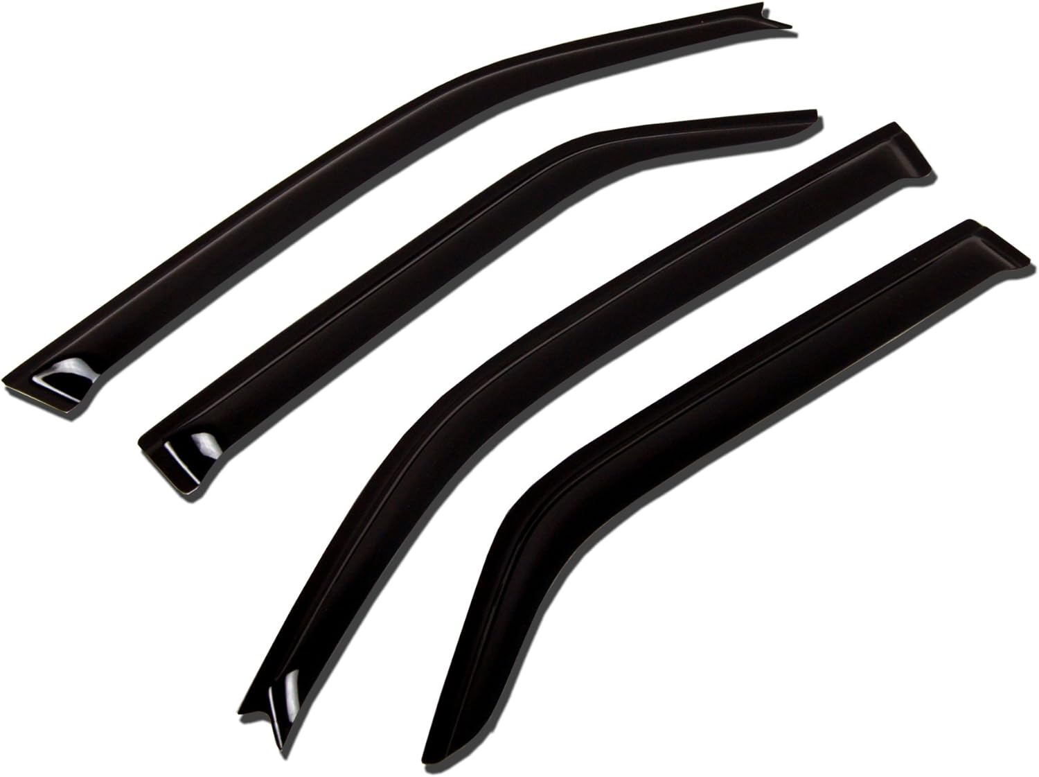 Car Parts Wind Deflectors compatible with Jeep Compass 1 I MK49 5 Doors