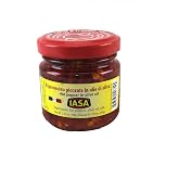 Iasa Peperoncino Piccante Hot Red Peppers in Olive Oil 100 Gr Jar