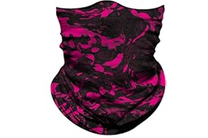 Obacle Seamless Face Mask Rave Bandana Men Women for Dust Sun Wind Protection