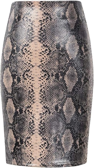 snakeskin skirt amazon