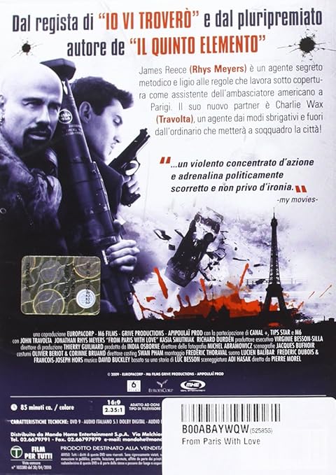 Amazon Com From Paris With Love Movies Tv