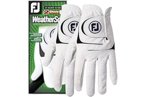FootJoy Men's WeatherSof 2-Pack Prior Generation Golf Glove
