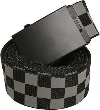 checkered belt amazon