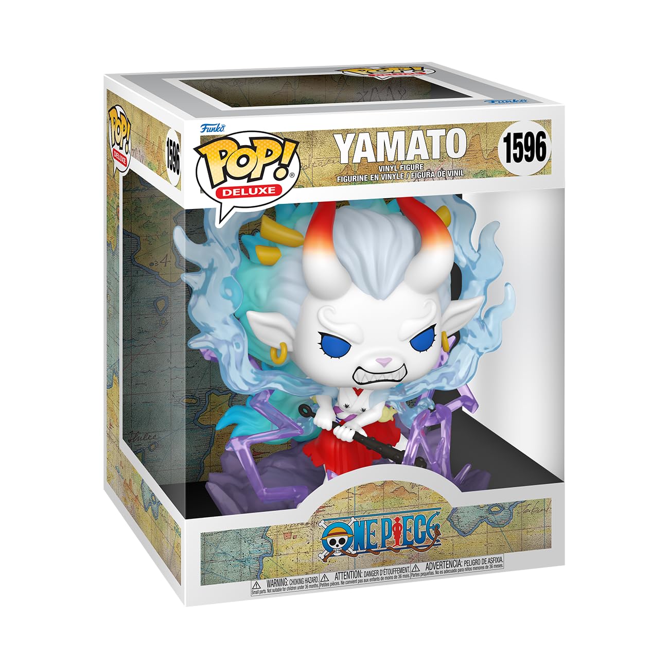 Funko POP! Deluxe: One Piece S8 - Yamato Man-Beast Form - Vinyl Collectible Figure - Gift Idea - Official Merchandise - Toy for Children and Adults - Anime Fans - Model Figure for Collectors