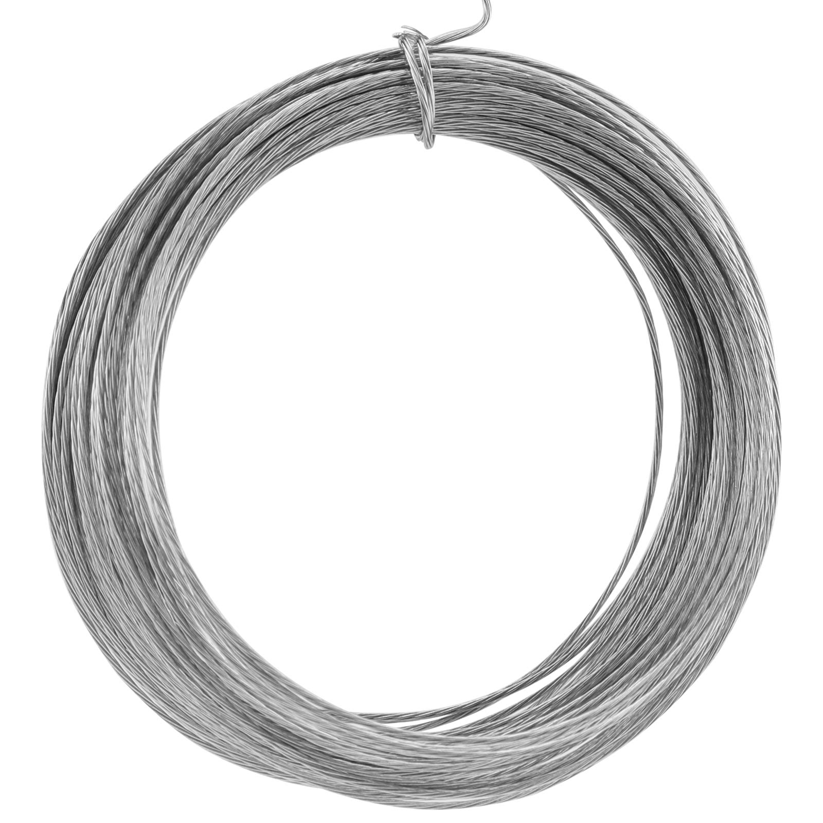 SAVITA 32.5 Feet (10m) Picture Hanging Wire for Mirrors, Clock, Art Work, Photo Frame, Metal
