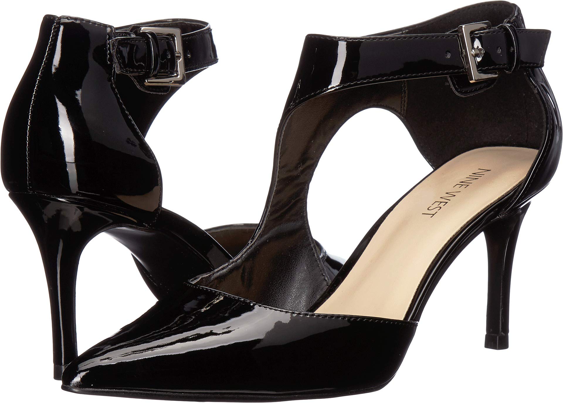 NINE WEST Womens Manage Black 1 11 M