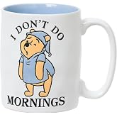 Silver Buffalo Disney Winnie the Pooh, Ceramic Pottery Mug, 17.5oz | 0.52 Liters