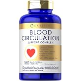Carlyle Blood Circulation Supplement | 180 Capsules | Supports Healthy Circulation | Non-GMO, Gluten Free