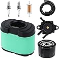 Besnor 276890 792105 Lawn Mower Air Filter Tune Up Kit Oil Filter Fuel Pump for 407777 40G777 40H777 445667 445877 44H777 Engine