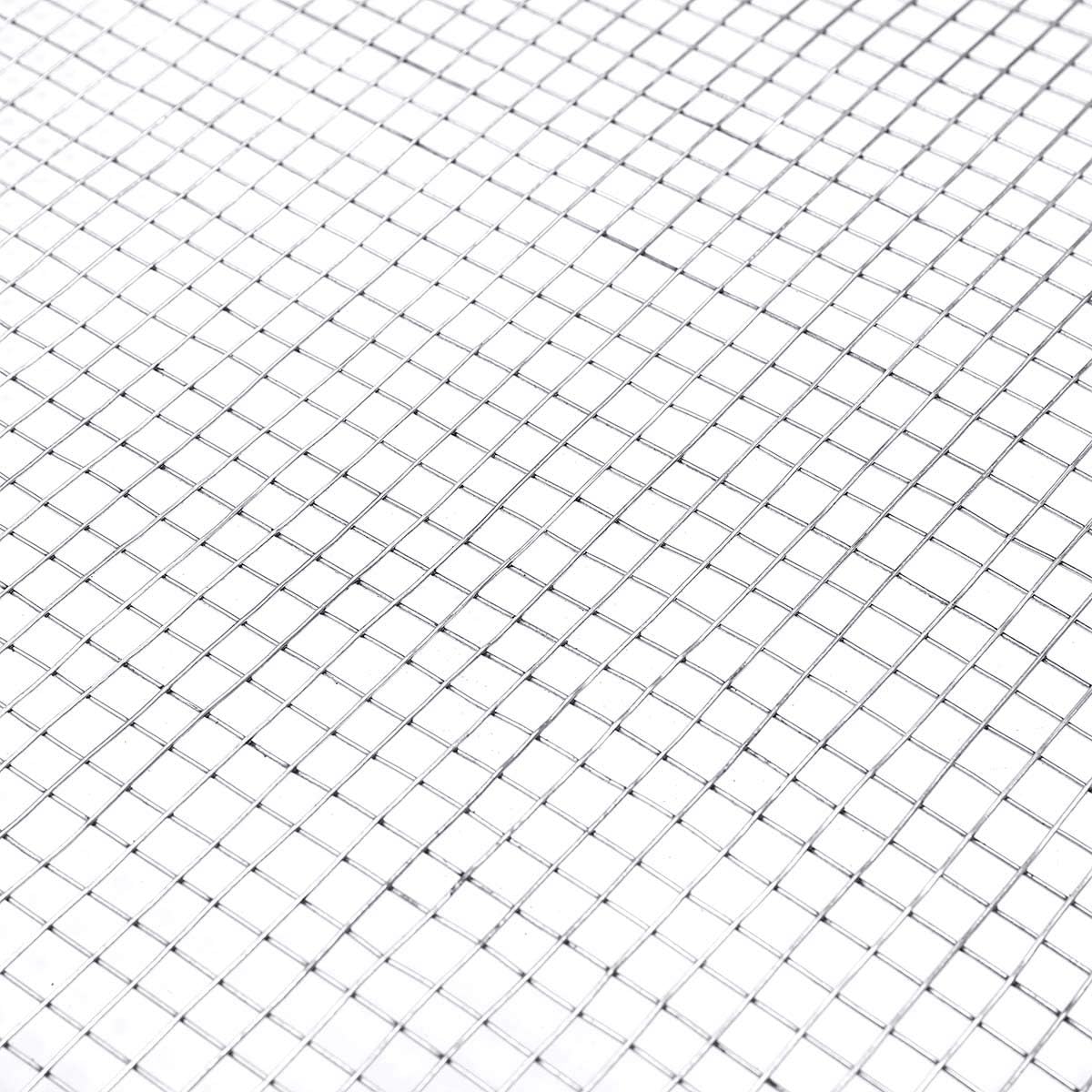 Tooca Hardware Cloth 1/4inch Chicken Wire Mesh, 46in x 25ft, 23 Gauge Hot-Dipped Galvanized Material, Fence Wire Mesh for Chicken Coop/Run/Cage/Pen/Vegetables Garden and Home Improvement Projects - - 