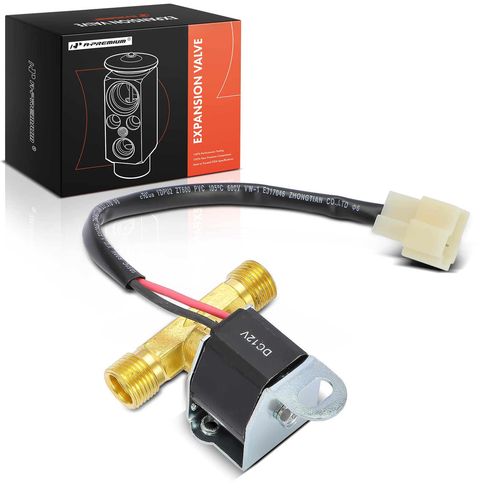 Photo 1 of A-Premium A/C Expansion Valve Compatible with Freightliner Classic/FLD120/FLD132 2003-2010, FLD112 2003-2006, FLL086 2000 & Mack MH 1983-1991, R 1981-1991, RD, RM, RB, RL, RS, U, RW, RWL, RWS