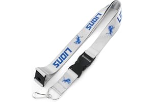 aminco NFL Detroit Lions Team Lanyard