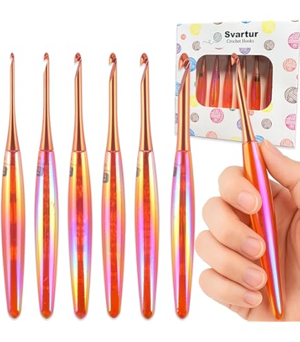 Amazon.com: Furls Crochet Hook, Limited Edition Red Streamline
