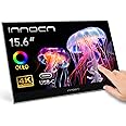 INNOCN 15.6" Portable Monitor OLED Touch Second Screen for Photo Editing with 4K, 100% DCI-P3, 100000:1, 10Bits, USB C External Monitor for Laptop,PC, Phone,Consoles, Brown
