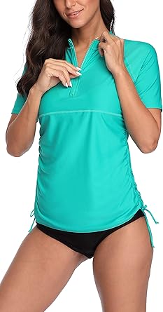 women's swim shirts amazon