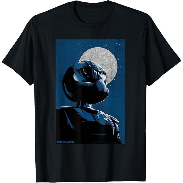 Amazon.com: Toonami T.O.M. Moon Premium Tri-blend T-Shirt