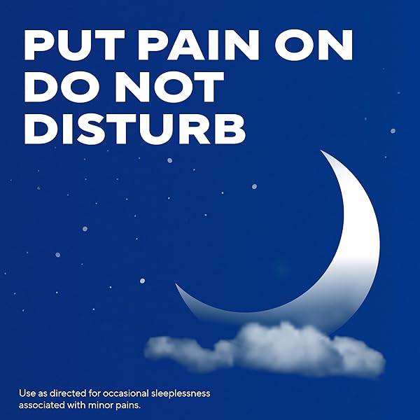ALEVE PM SLEEP AID PLUS PAIN RELIEVER CAPLETS, NAPROXEN SODIUM & DIPHENHYDRAMINE HCL, NIGHTTIME, 120 COUNT