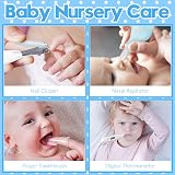 HlpiAMok Little Angel 10Pcs Baby Grooming Kit in Blue with Case view 6