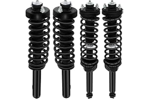 AUTOMUTO Strut Spring Assembly Front and Rear Pair struts and Shock Absorber 4WD FWD for 1997-2001 for Honda CR-V