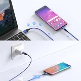 Ofuca USB C Charger Cable 3Pack 6FT USB A to C Fast Charging for Samsung Galaxy view 4