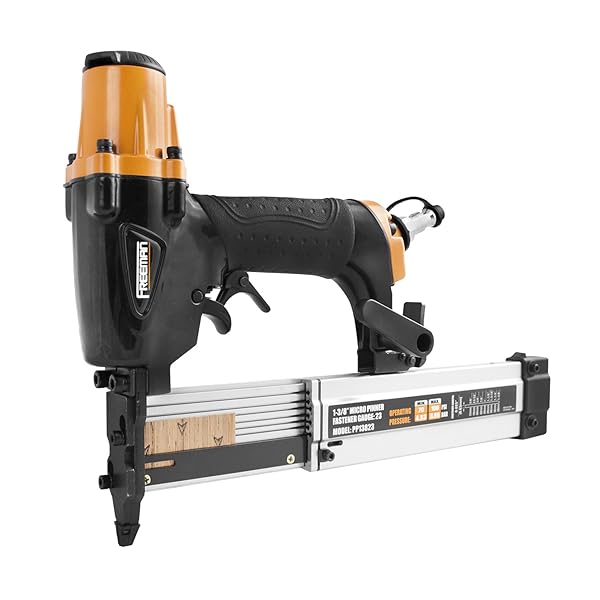 FREEMAN PP13823 PNEUMATIC 23-GAUGE 1-3/8″ MICRO PINNER WITH CASE AND BELT HOOK