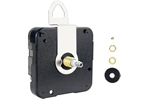ANGFLY Quartz DIY Wall Clock Movement Mechanism Battery Operated DIY Repair Parts Replacement