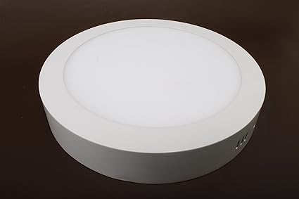 LED Aufputz 18 Watt Deckenlampe Leuchte Panel Rund Kaltweiß 230V