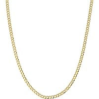 Amazon.com: Kooljewelry 10k Solid Yellow Gold Figaro Link