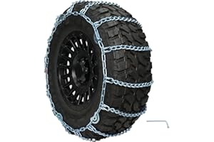 SCITOO Snow Chains For Car,2 Pack Emergency Anti Slip Tire Chain Width 265/70-16,265/75-16,265/65-17,275/65-17,265/60-18,265/