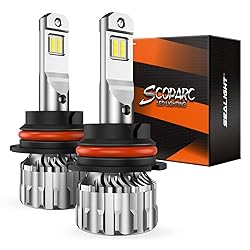 SEALIGHT 9004 Bulbs 38000LM Brighter, 6500K Xeon