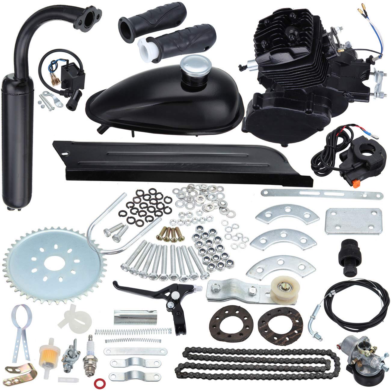 Sange 2 Stroke Pedal Cycle Petrol Gas Motor Conversion Kit Air Cooling