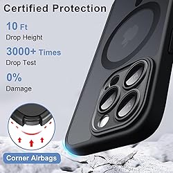 ROYBENS for iPhone 13 Pro-Max Matte Clear Case
