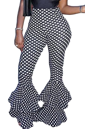 polka dot bell bottoms