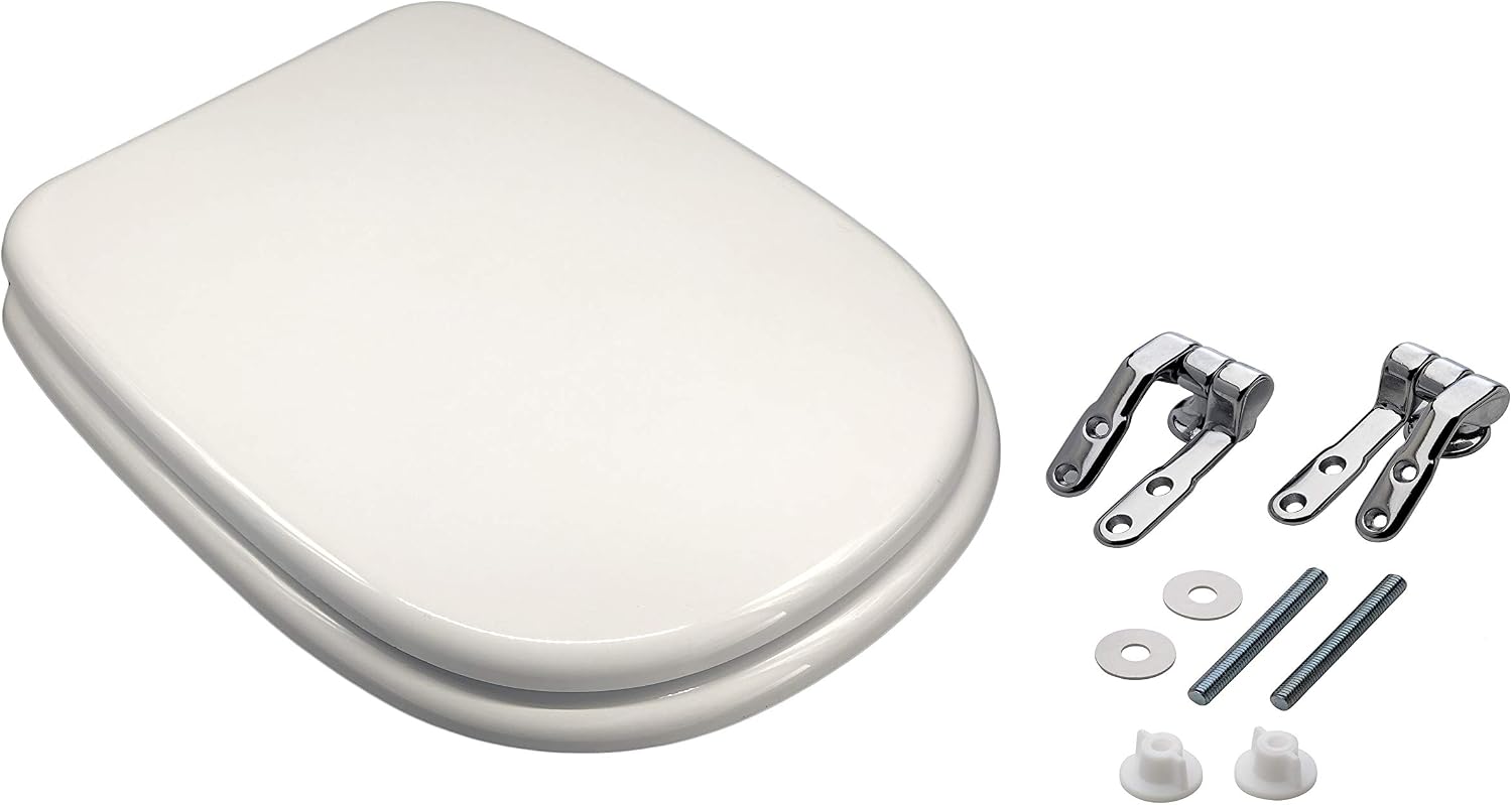 Dedicato Tesi Toilet Seat, Bianco Europeo - Image 5