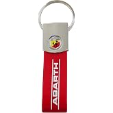Abarth Official Key Ring Logo, Red, Rosso, Unique
